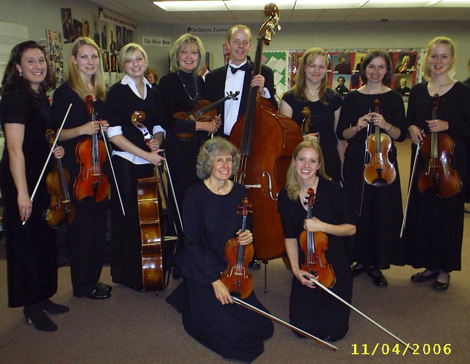 Orchestra members, November 2006